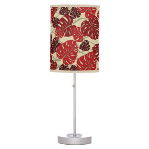 Cliff Hanger Hawaiian Monstera Leaf Table Lamp