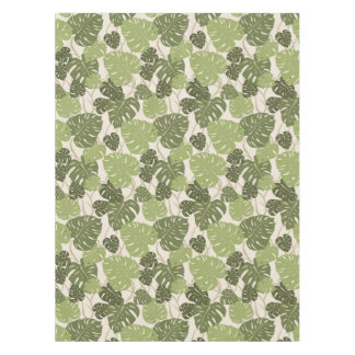 Cliff Hanger Hawaiian Monstera Leaf Tablecloth