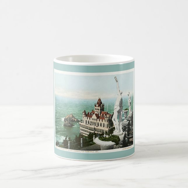 Cliff House Sutro Heights San Francisco California Coffee Mug (Center)
