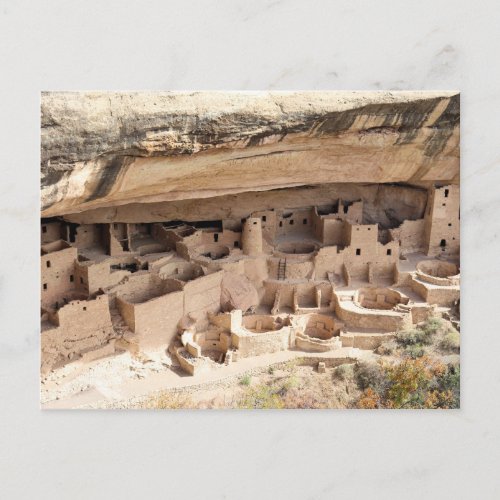 Cliff Palace at Mesa Verde National Park Colorado Postcard