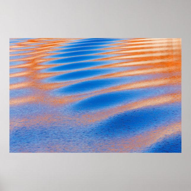 Cliff reflection in Lake Powell | Glen Canyon, UT Poster (Front)