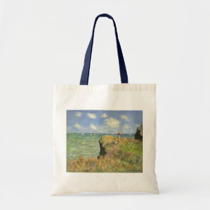 Cliff Walk at Pourville by Claude Monet Tote Bag