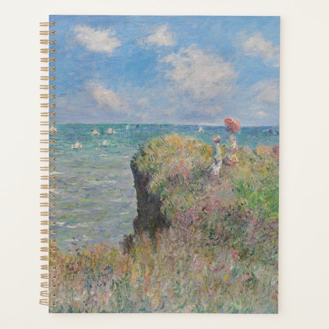 Cliff Walk at Pourville Monet Planner (Front)
