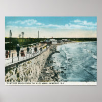 Cliff Walk, Newport, RI Vintage