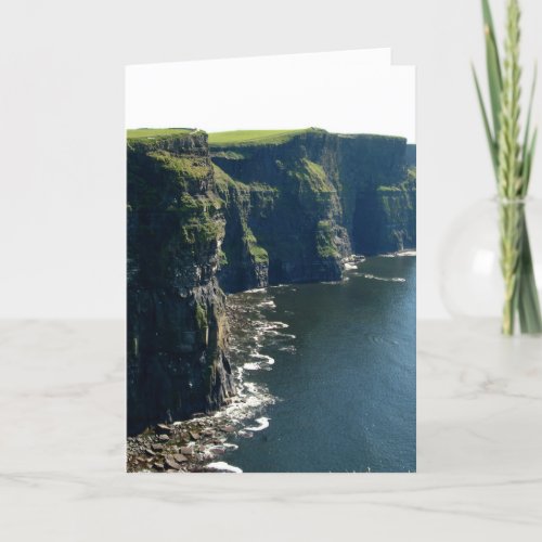 Cliffd of Moher Greetings Card