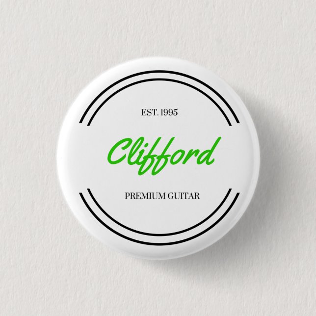 "Clifford" Button (Front)