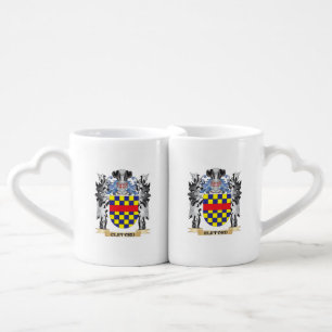 Clifford Coat of Arms - Family Crest Coffee Mug Set
