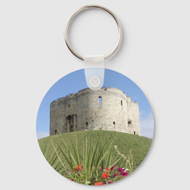 Cliffords Tower Keychain (Front)