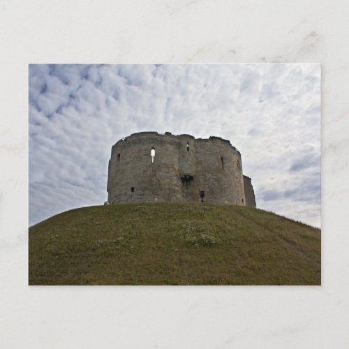 Cliffords Tower _ York England Postcard