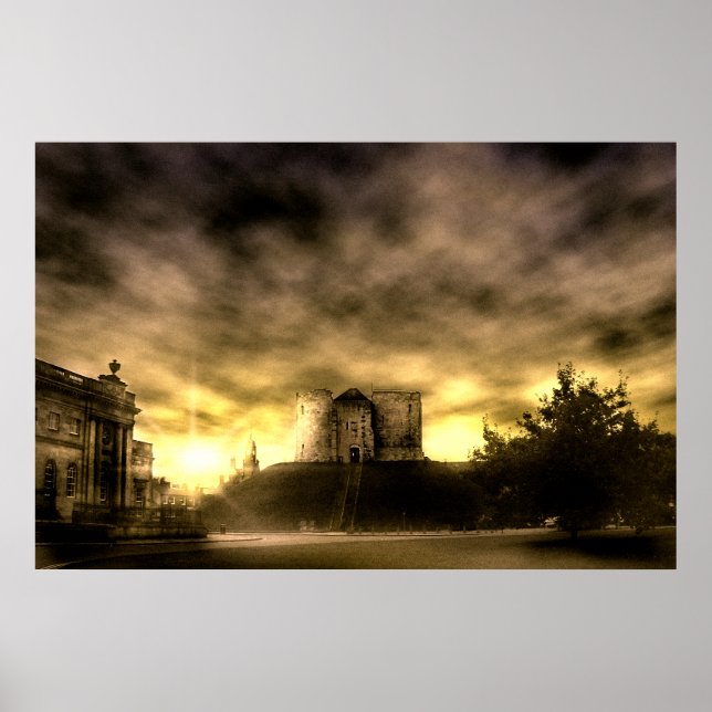 Clifford's Tower, York Poster (Front)