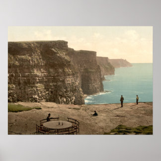 Cliffs at Moher, County Clare Archive print