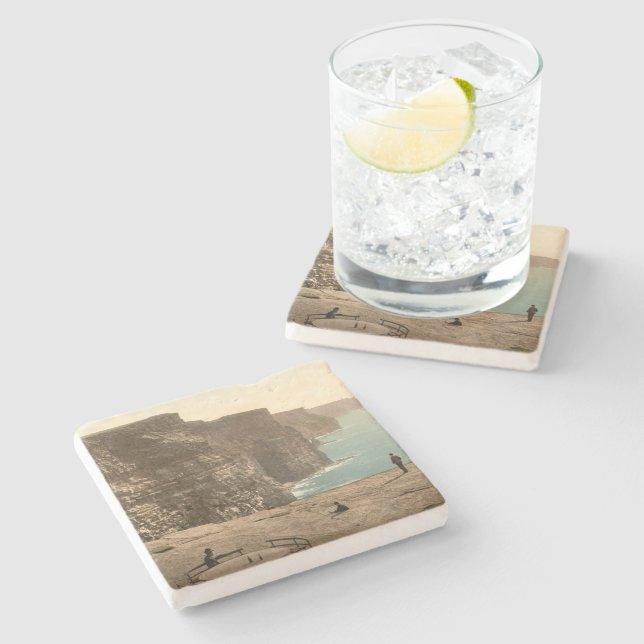 Cliffs at Moher, County Clare, Ireland Stone Coaster (Side)