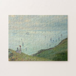 Cliffs at Pourville Claude Monet Jigsaw Puzzle