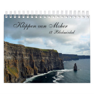 Cliffs of Moher 12 Views Calendar