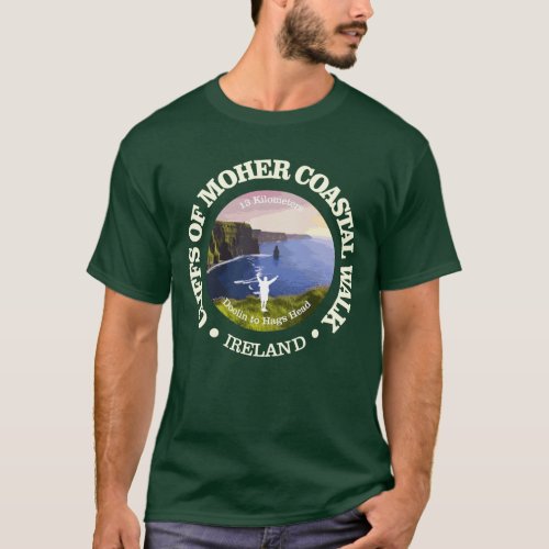 Cliffs of Moher Coastal Walk rd T_Shirt