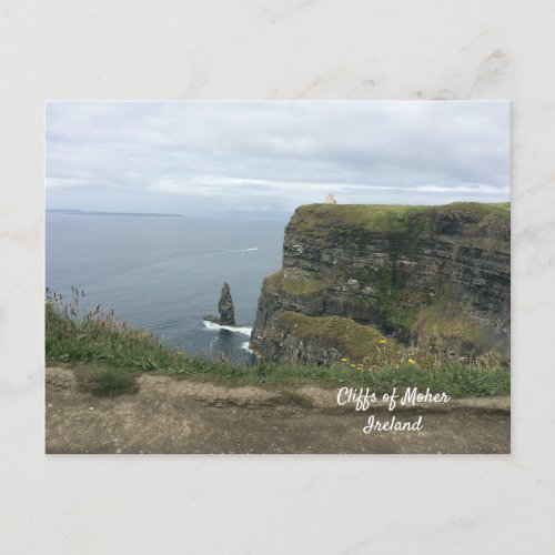 Cliffs of Moher in Ireland Postcard