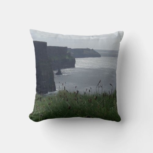 Cliffs of Moher Ireland Irish Pillow