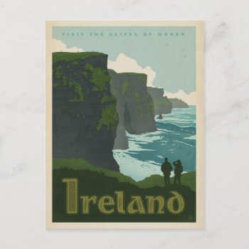 Cliffs Of Moher | Ireland Postcard by AndersonDesignGroup at Zazzle