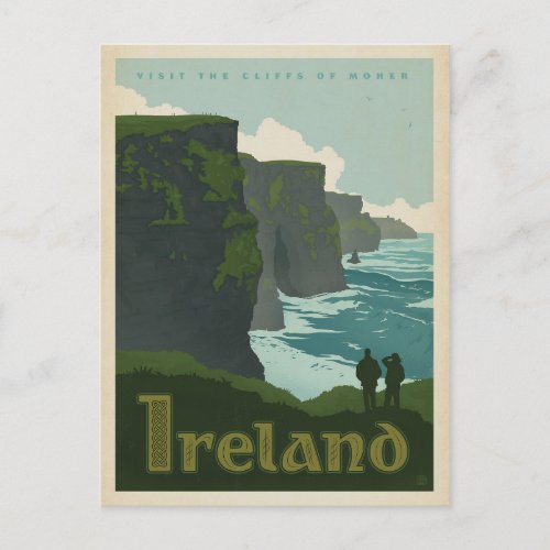 Cliffs of Moher  Ireland Postcard