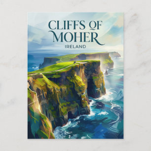 Cliffs of Moher Ireland Postcard