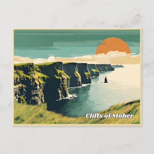 Cliffs of Moher ireland Postcard