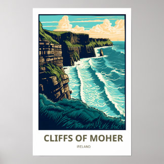 Cliffs of Moher Ireland Travel Print