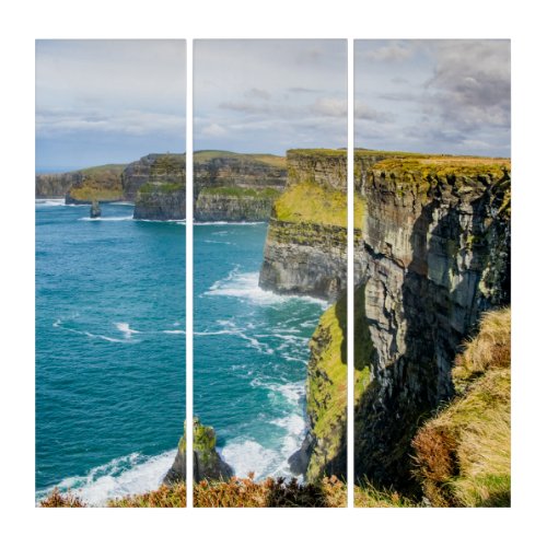 Cliffs of Moher Ireland Triptych