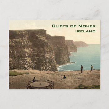 Cliffs Of Moher Irish Music Jig Postcard by DigitalDreambuilder at Zazzle