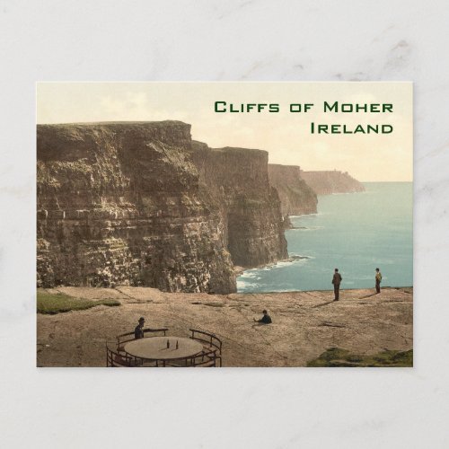 Cliffs of Moher Irish Music Jig Postcard