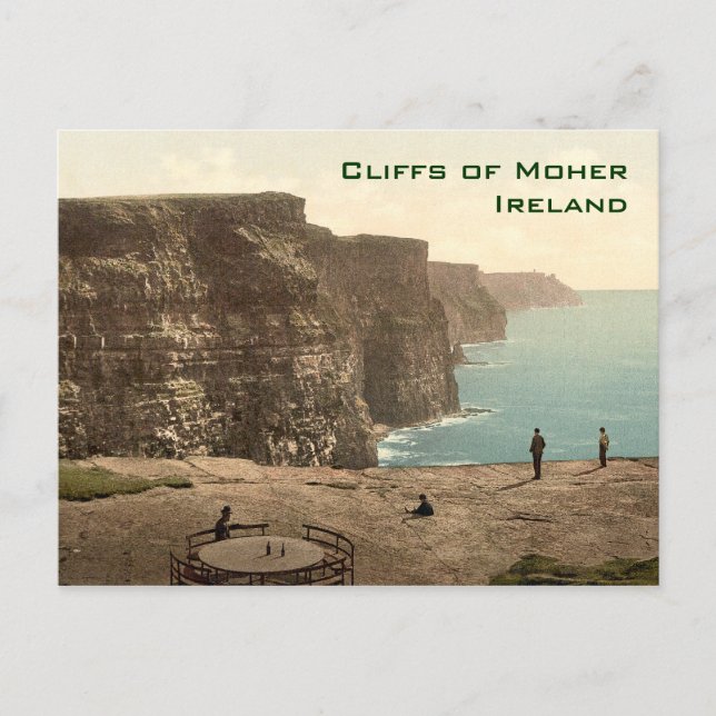 Cliffs of Moher Irish Music Jig Postcard (Front)