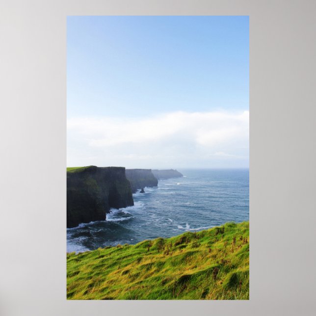 Cliffs of Moher - South View 2 Poster (Front)