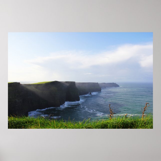 Cliffs of Moher - South View 3 Poster (Front)