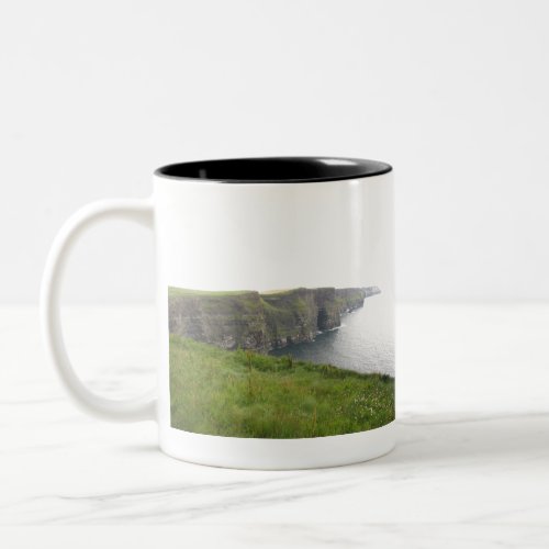 CLIFFS OF MOHER Two_Tone COFFEE MUG