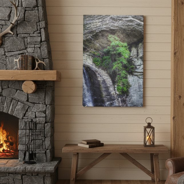 Cliffside Sentinel – Blue Ridge Photography Canvas Print (Creator Uploaded)