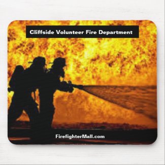 Cliffside Volunteer Fire Department Mousepad