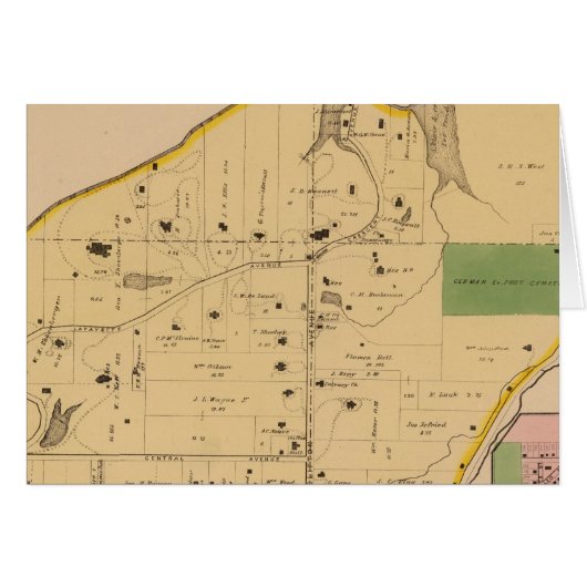 Clifton, Ohio Cards (Front Horizontal)