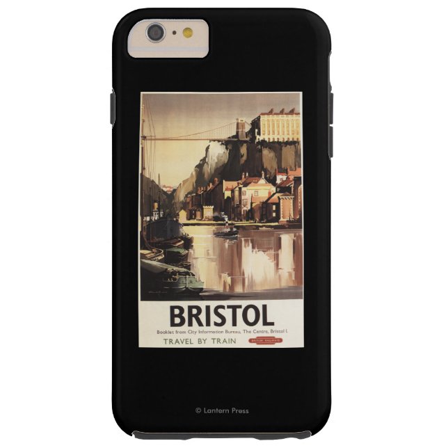 Clifton Suspension Bridge and Boats Case-Mate iPhone Case (Back)