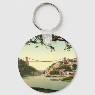 Clifton Suspension Bridge I, Bristol, England Keychain