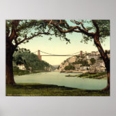 Clifton Suspension Bridge I, Bristol, England Poster | Zazzle
