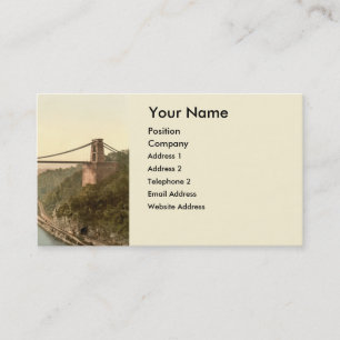 Clifton Suspension Bridge II, Bristol, England Business Card