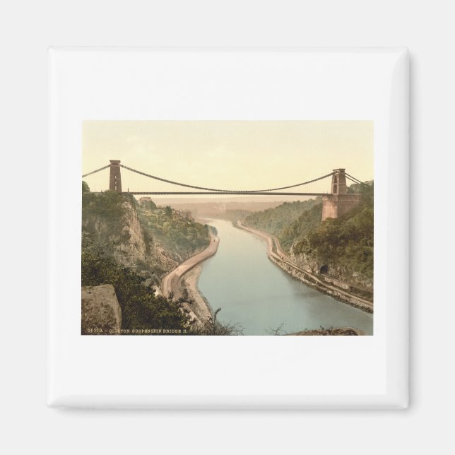 Clifton Suspension Bridge II, Bristol, England Magnet (Front)