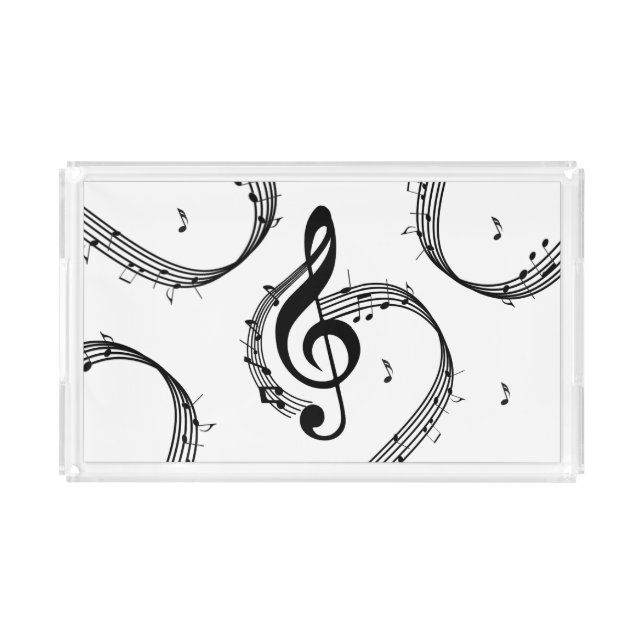 Climactic G Clef Acrylic Tray (Front)