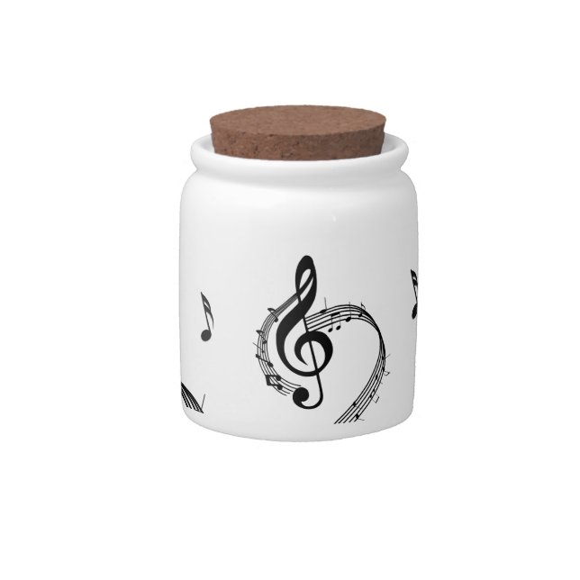 Climactic G Clef Candy Jar (Front)