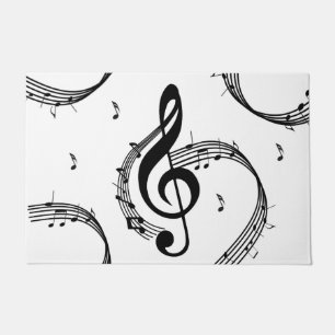 Climactic G Clef Doormat