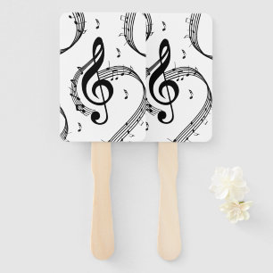 Climactic G Clef Hand Fan