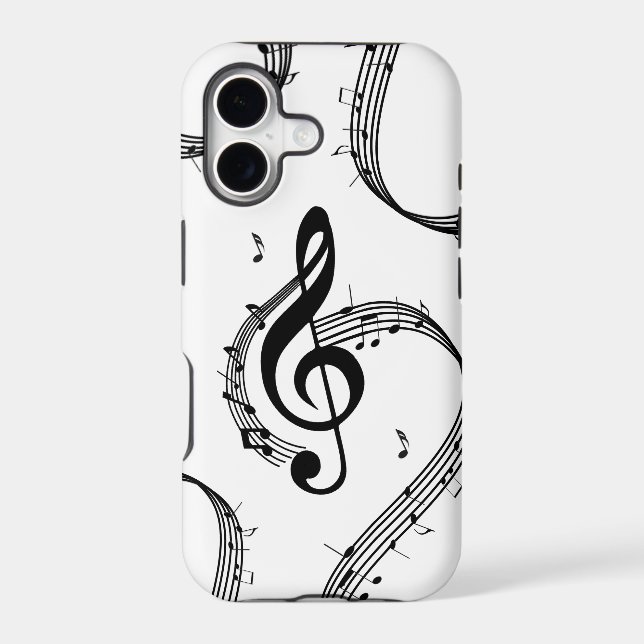 Climactic G Clef Iphone Case (Back)