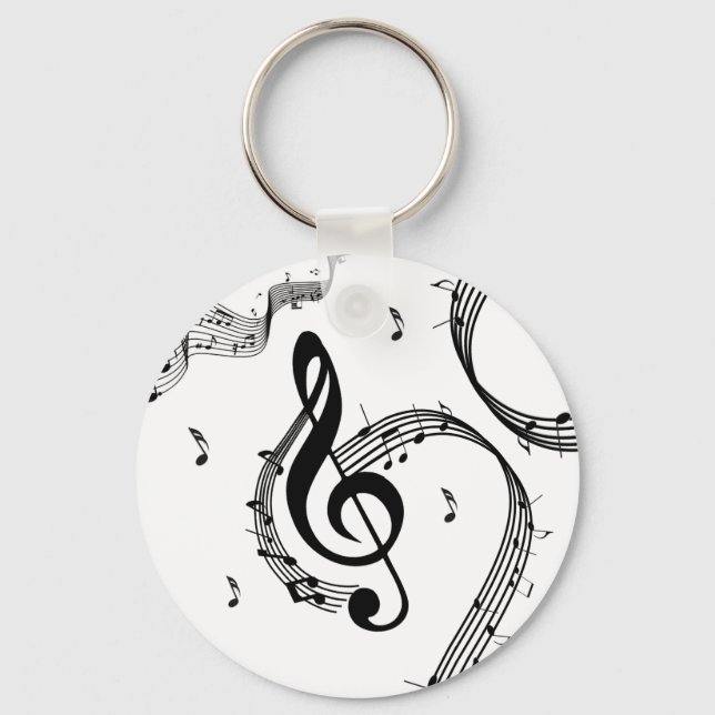 Climactic G Clef Keychain (Front)