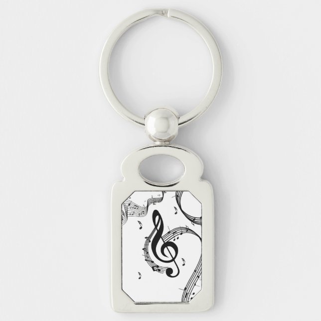 Climactic G Clef Keychain (Front)
