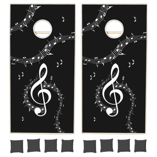 Climactic G Clef Music Black