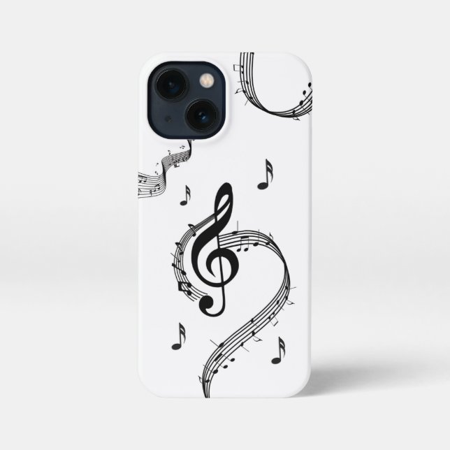 Climactic G Clef Music iPhone Case (Back)